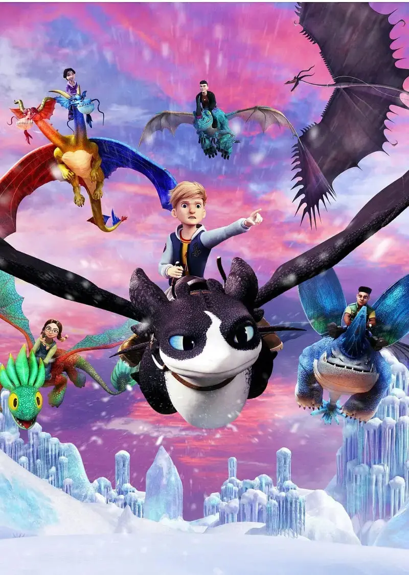 《驯龙高手：九大王国 第四季》：龙族秘辛再起，友谊与冒险的全新篇章！